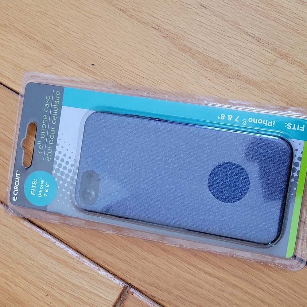 New cell phone case. Denim color